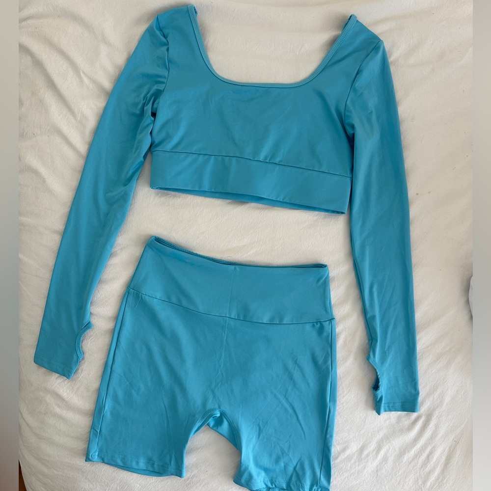 BLUE WORKOUT SET
